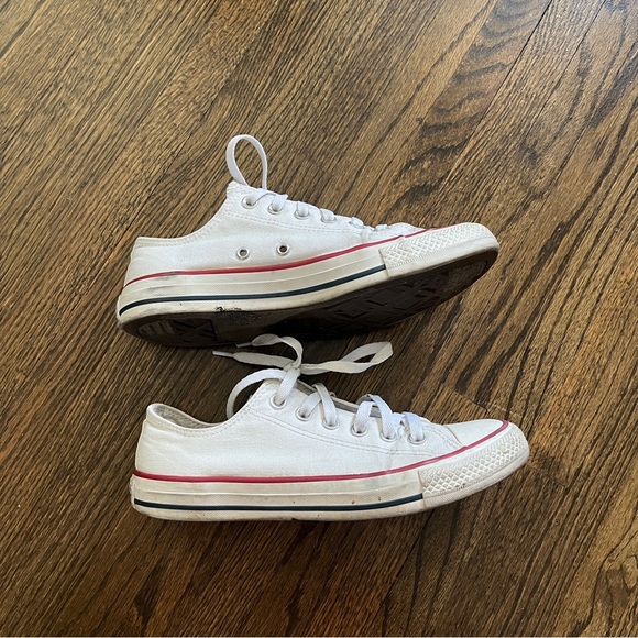 Converse All Stars Shoes - Converse White Sneaker for Women size 8